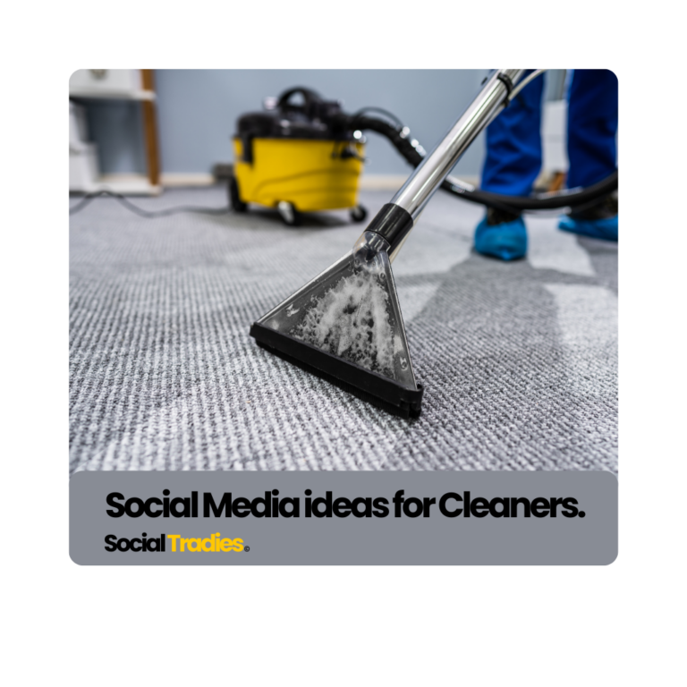 Social Media ideas for Cleaners