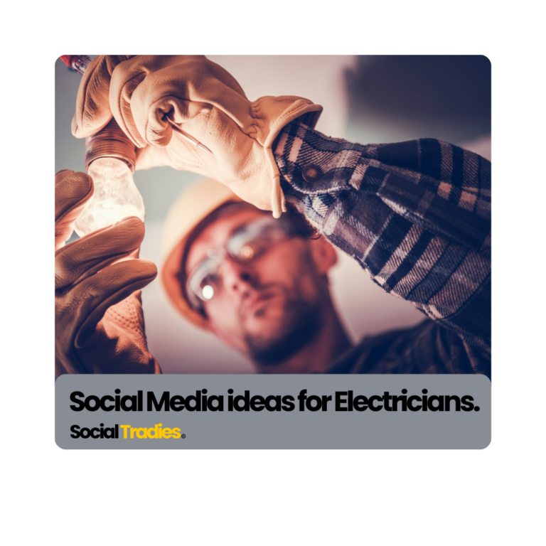 Social Media ideas for Electricians