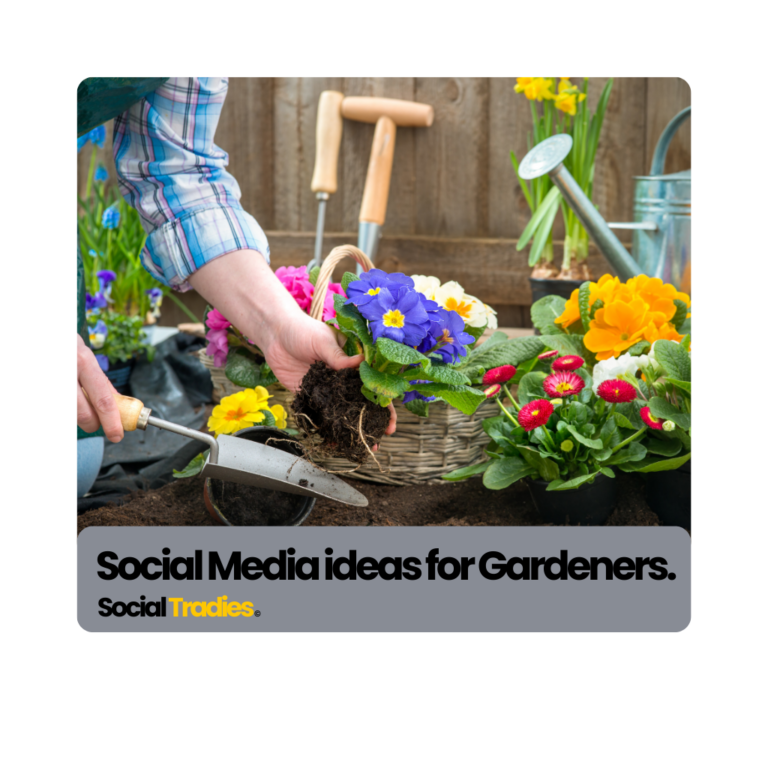 Social Media ideas for Gardeners